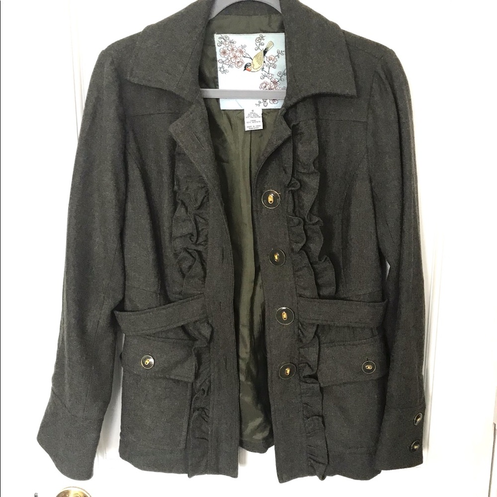 Tabitha Ruffle Coat